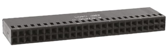 TE Connectivity, AMPMODU MOD IV Female Connector Housing, 2.54mm Pitch, 50 Way, 2 Row