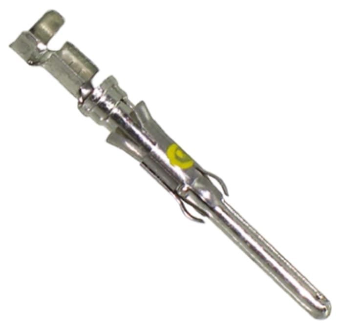 TE Connectivity Male Circular Connector Contact, Contact Size 20, Wire Size 24 → 20 AWG