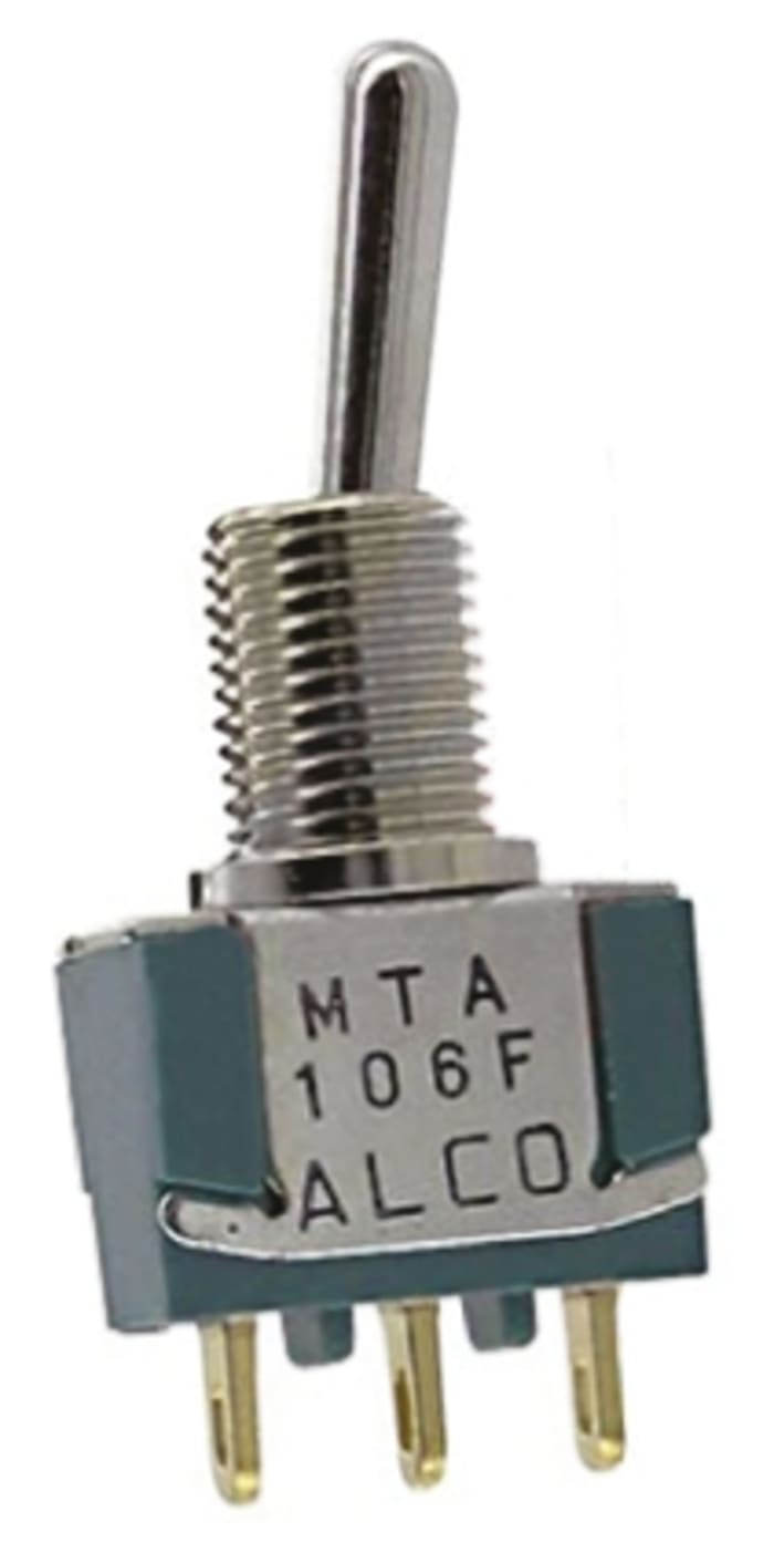 TE Connectivity Miniature Push Button Switch, Momentary, Panel Mount, SPST