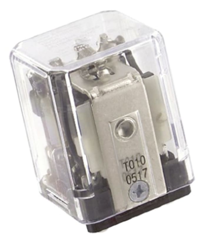 TE Connectivity Plug In Power Relay, 12V dc Coil, 15A Switching Current, DPDT