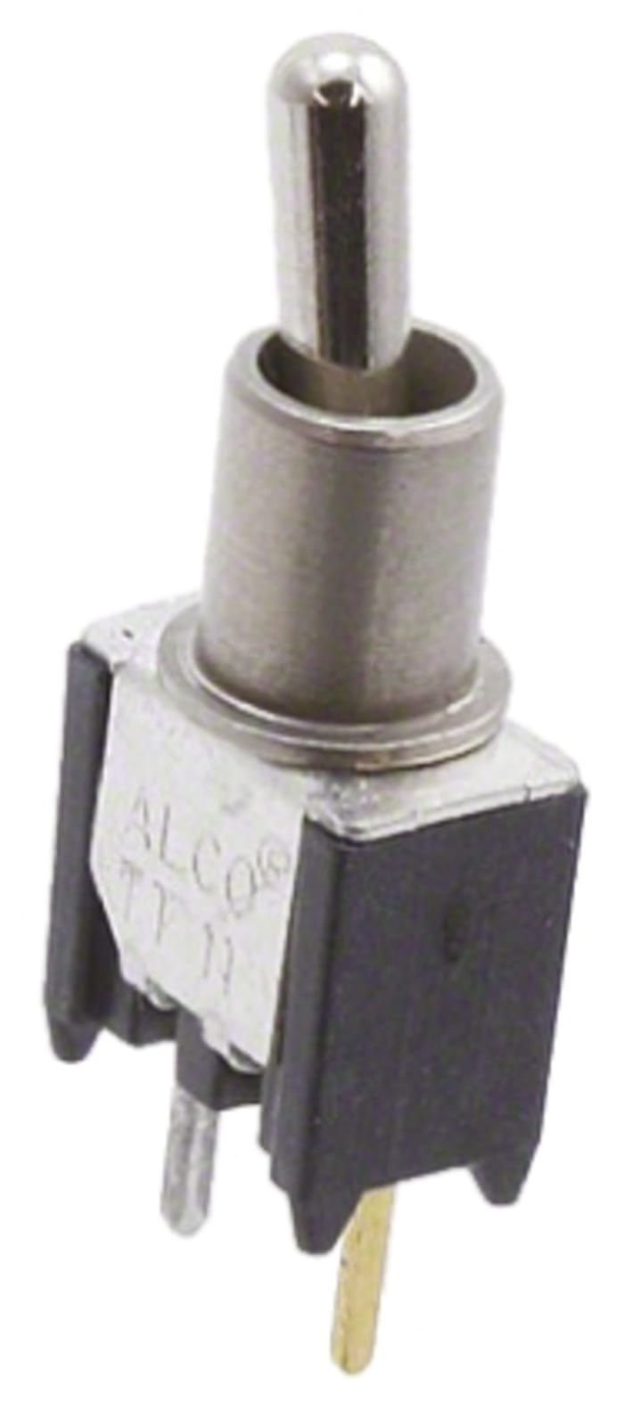 TE Connectivity Toggle Switch, PCB Mount, On-Off, SPST, Through Hole Terminal