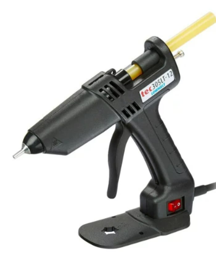 Power Adhesives TEC305 Corded Glue Gun, 150W, 12mm, Type G - British