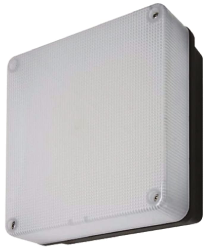 Thorlux Lighting, 16 W Kafesli Lamba, Kare, LED, Tavan/Duvar Lambası, Alüminyum, IP65