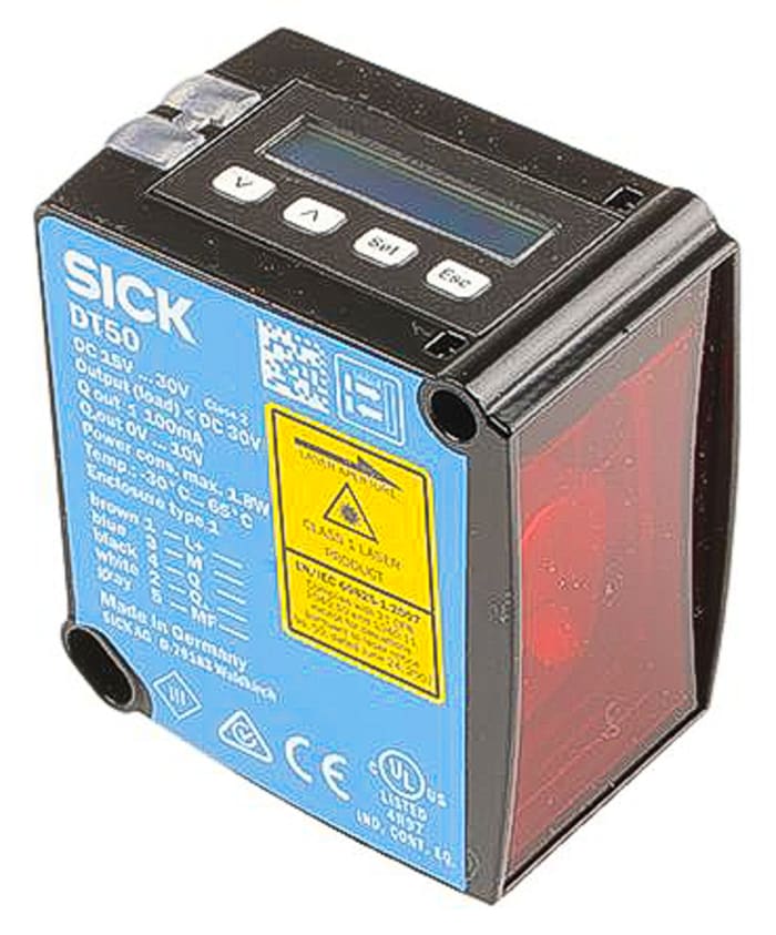 SICK Background Suppression Distance Sensor, Block Sensor, 200 mm → 10 m Detection Range