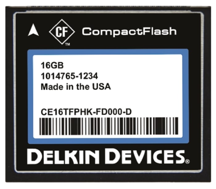 Paměťová karta Compact Flash CompactFlash 4 GB Delkin Devices Ano SLC