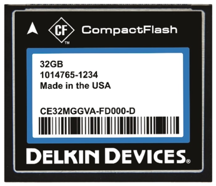 Carte Compact Flash Delkin Devices CompactFlash 32 Go