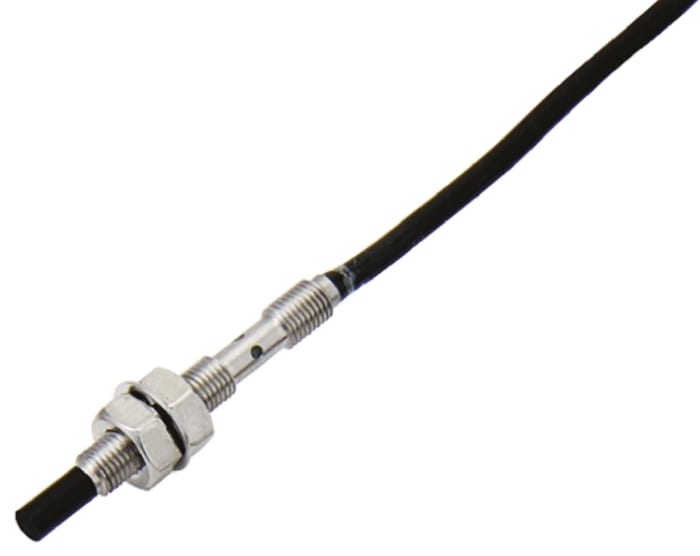 Omron Inductive Threaded Barrel Proximity Sensor, M4, 2 mm Detection, PNP NO, 10 → 30 V dc