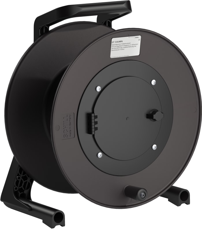 Van Damme Cable Dispenser805-044-000 in RubberReel, 1 shelf 