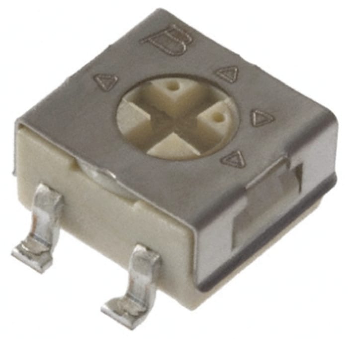 10kΩ, SMD Trimmer Potentiometer 0.25W Top Adjust Bourns, 3314