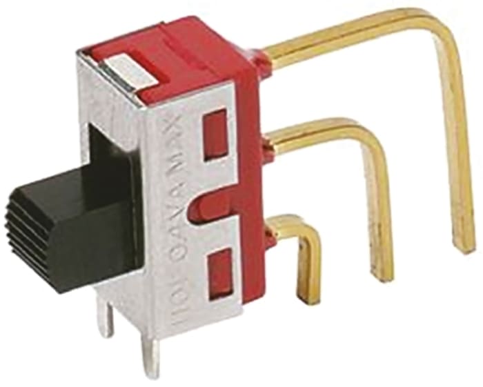 C & K PCB Slide Switch SPDT Latching 400 mA @ 20 V Slide