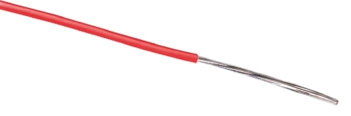 Câble pour environnement difficile Nexans, KZ 05, 0,34 mm², Rouge, 22 AWG, 600 V