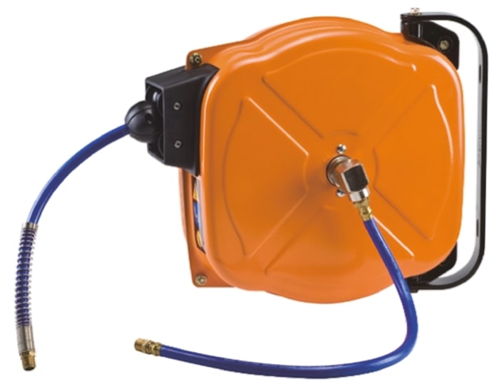 RS PRO  RS PRO Wall Mounted 15m Air Hose Reel, 8mm Inner Diameter