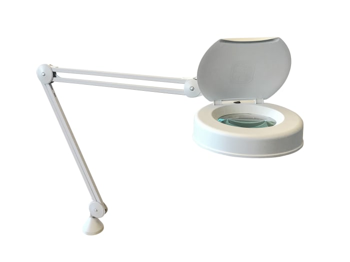 Luxo LFM Magnifying Lamp, 3dioptre, 127mm Lens Dia., 127 Dia.mm Lens