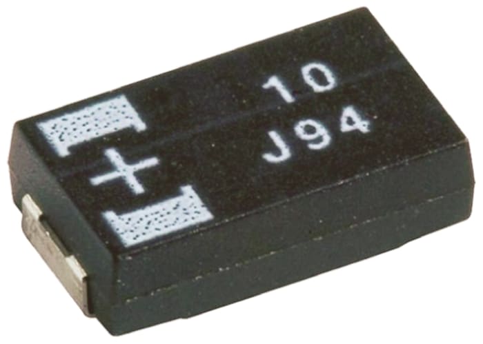 Condensateur au polymère Panasonic POSCAP TPE, 330μF, 2.5V c.c., Montage en surface
