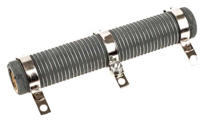 Resistencia regulable Vishay, 10 Ω 5 % 25 W, Radial, Vítreo, Bobinado de hilo, Brida