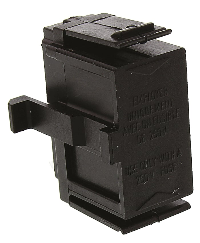 Schurter 10A Panel Mount Fuse Holder for 5 x 20mm Fuse, 1P