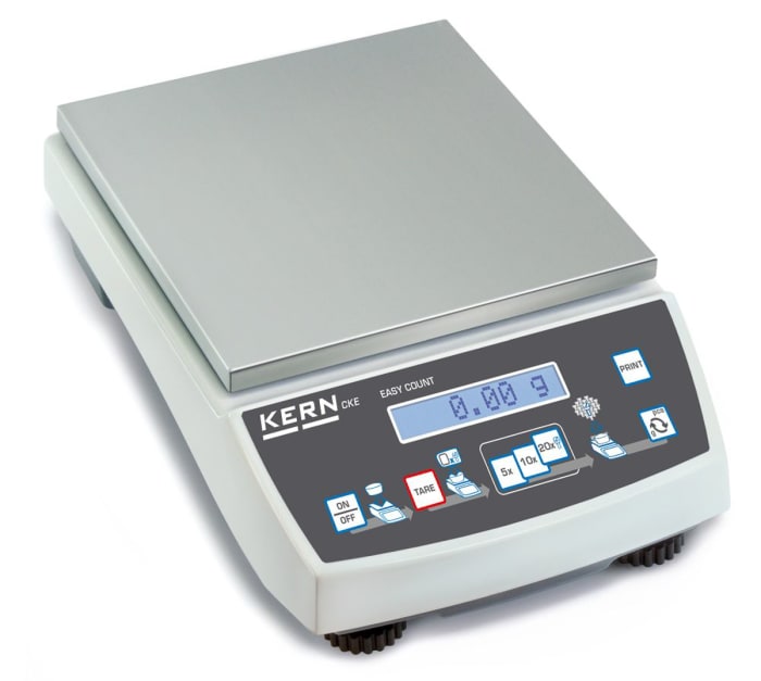 Kern CKE 2000-2 Counting Weighing Scale, 2kg Weight Capacity