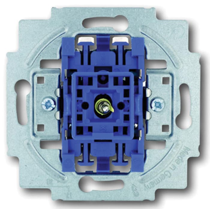 Busch Jaeger - ABB Rocker Light Switch, 1 Way, 1 Gang