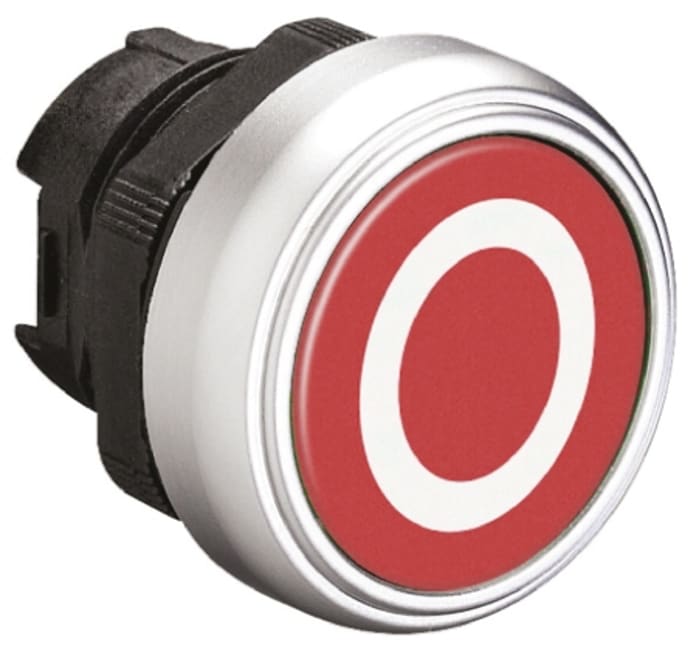 Lovato Platinum Series Red Spring Return Push Button Head, 22mm Cutout, IP66, IP67, IP69K