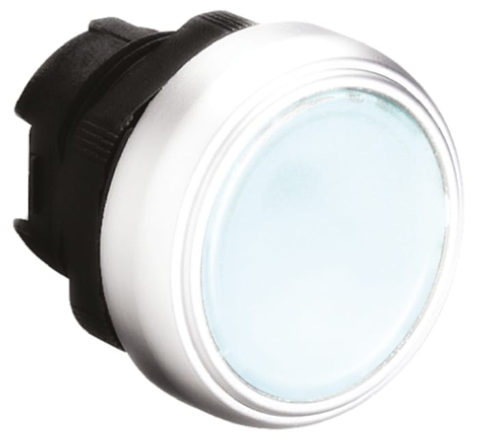 Push button White Flush illuminated
