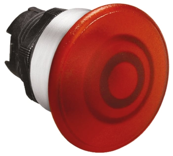 Lovato Platinum Series Red Spring Return Push Button Head, 22mm Cutout, IP66, IP67, IP69K