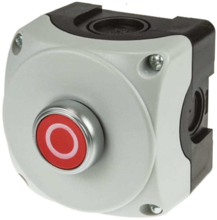 Lovato Push Push Control Station Switch, Red, O, IP66, IP67, IP69K