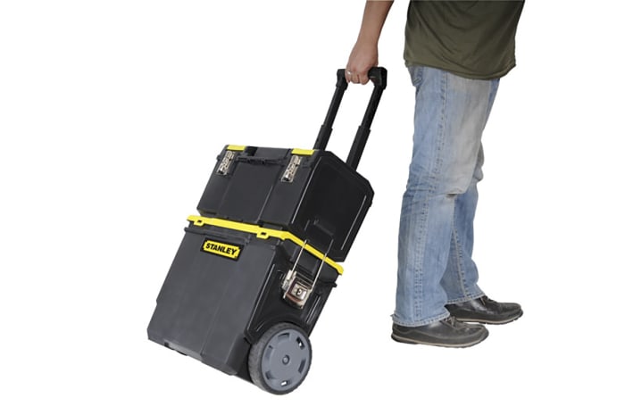 1-70-326 Stanley | Stanley 2 Drawer Plastic Tool Box 619 mm 475 mm
