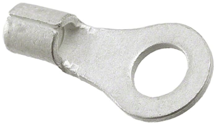 Molex, VersaKrimp Uninsulated Ring Terminal, M4 (#8) Stud Size, 1mm² to 2.5mm² Wire Size