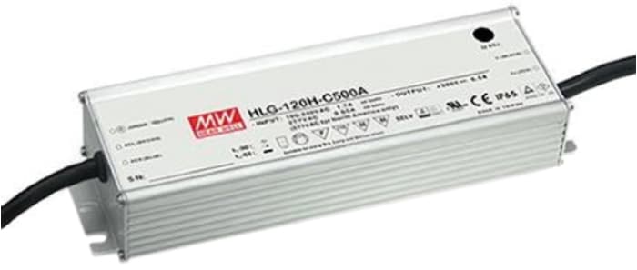 MEAN WELL LED Driver, 54 → 108V Output, 151.2W Output, 1.4A Output, Constant Current Dimmable