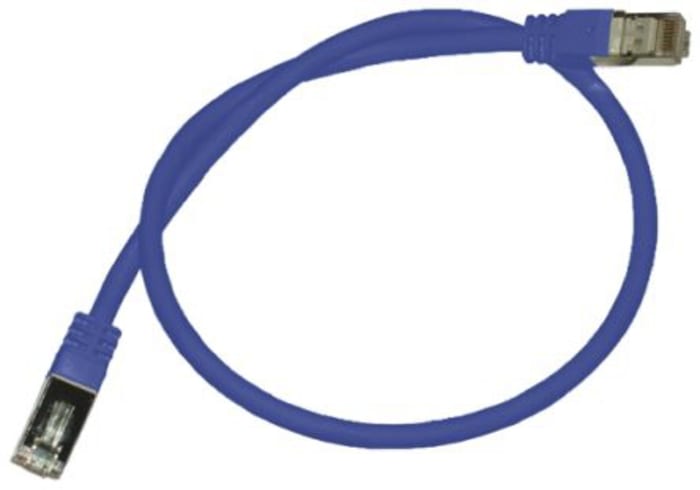 Câble Ethernet RS PRO catégorie 6, F/UTP, Bleu, Longueur 15m LSZH, avec connecteur