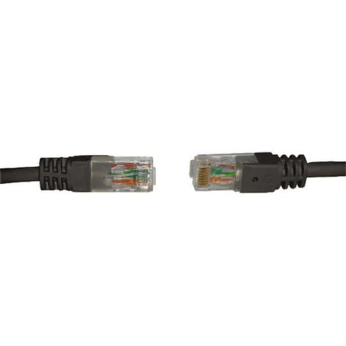 Câble Ethernet RS PRO catégorie 6, U/UTP, Noir, Longueur 20m LSZH, avec connecteur