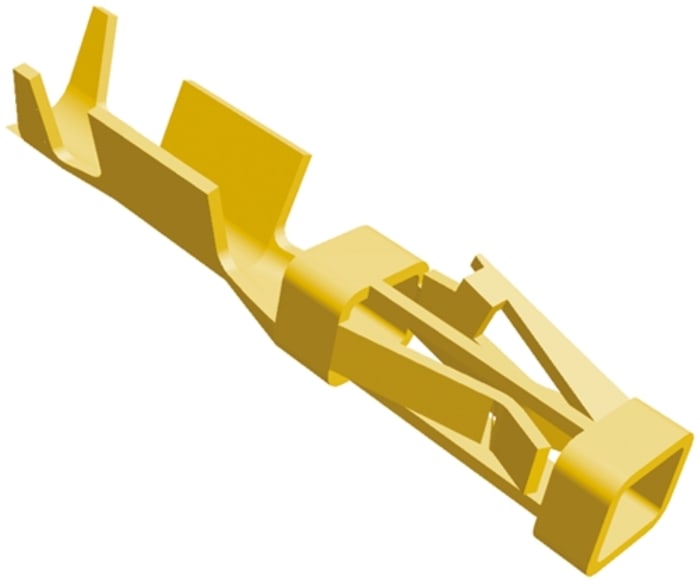 TE Connectivity AMPMODU Short Point Series Female Crimp Terminal, 24 AWG Min Crimp, 20 AWG Max