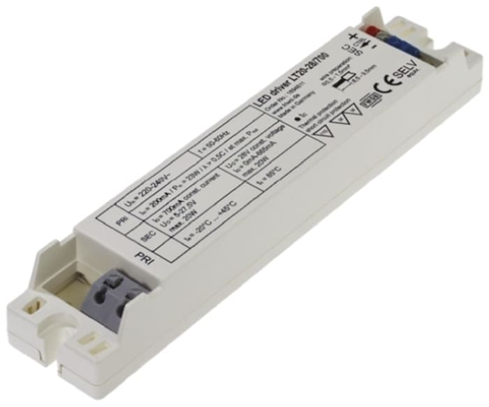 Friwo, 15 → 48V Output, 16.8W Output, 100 → 350mA Output, Constant Current / Constant Voltage