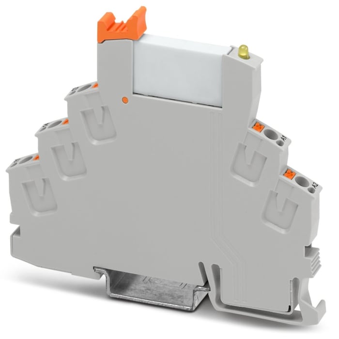 Phoenix Contact RIF-0-RPT-24DC/21 Series Interface Relay, DIN Rail Mount, 24V dc Coil, SPDT, 1-Pole