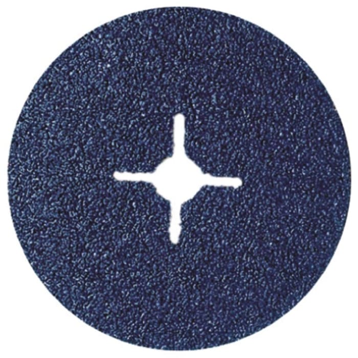 Norton Fibre Disc Zirconium Sanding Disc, 125mm x 25mm Thick, P80 Grit