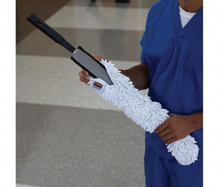 Rubbermaid Desinfektionsbehälter Gelb - Für Reinigungswagen