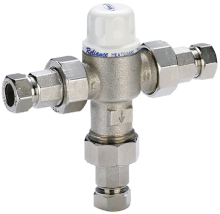 Reliance Thermoplastic Thermostatic Mixing Valve, 15 mm, 22 mm