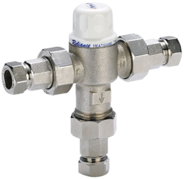 Reliance Cast Gun Metal Thermostatic Mixing Valve, 22mm BSP