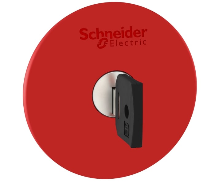 Schneider Electric Harmony XB5 Series, Key Release, Emergency Stop Push Button Head