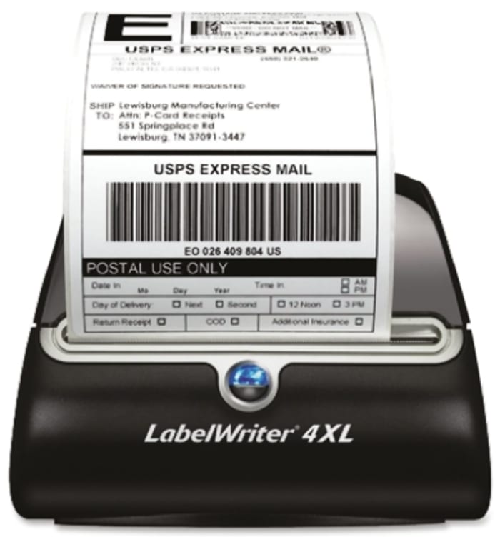 Dymo LabelWriter 4XL Handheld Label Printer, 106mm Max Label Width, Euro Plug