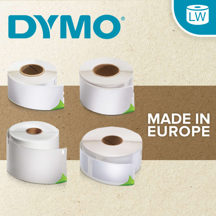 Dymo Black on White Label Printer Tape & Label, 102 x 59mm Label Size |  Dymo | RS Components Indonesia