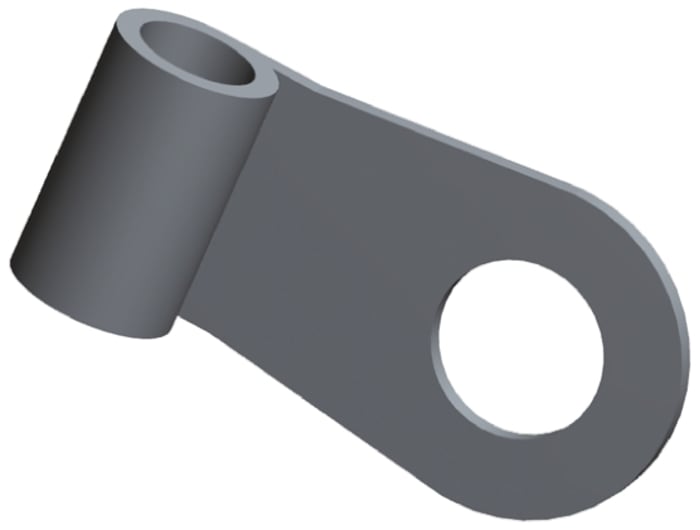 TE Connectivity, Budget Uninsulated Ring Terminal, M8 (5/16) Stud Size, 10.5mm² to 16.8mm² Wire Size