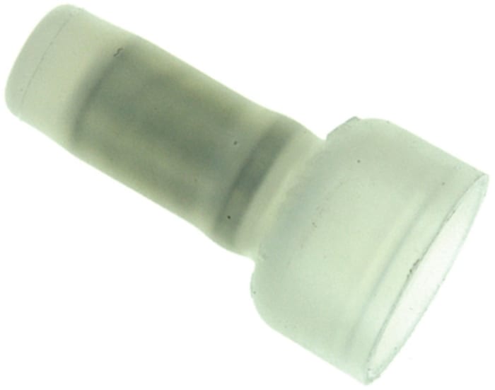 TE Connectivity Closed End Splice Connector, Transparent, Insulated, Tin 22 → 14 AWG