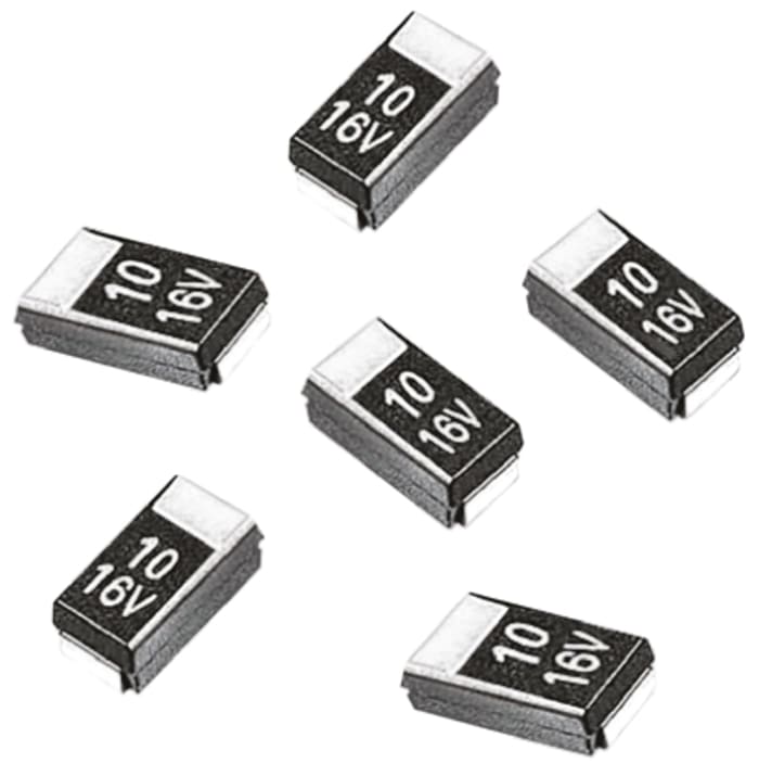 Samsung 1μF MnO2 Tantalum Electrolytic Capacitor 16V dc, SCS Series