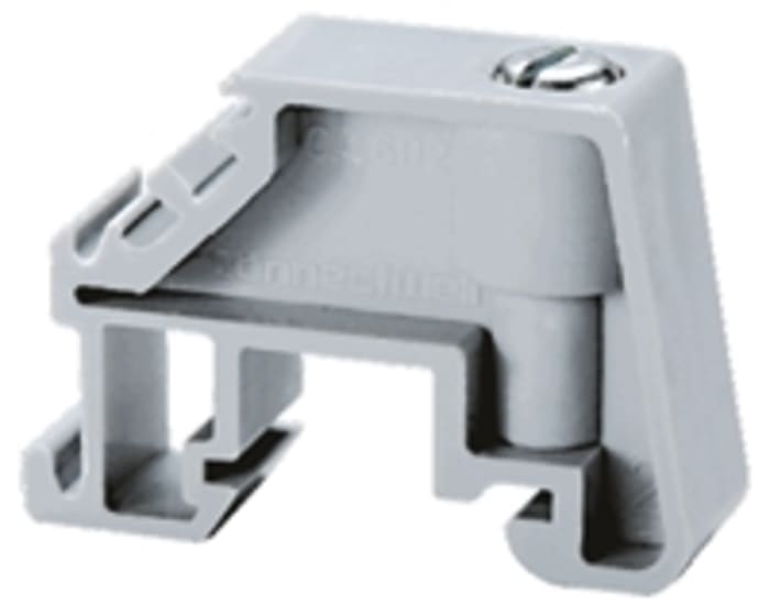 Connectwell CA Series End Clamp for Use with Terminal Block