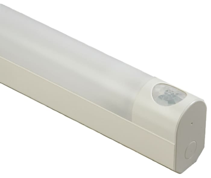 RS PRO 35 W Fluorescent Ceiling Light, 220 → 240 V Linear Damp Proof Light, 1 Lamp , 1.56 m Long, IP44