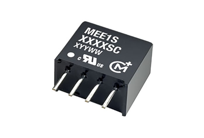Murata Power Solutions MEE1 DC-DC Converter, 3.3V dc/ 300mA Output, 2.97 → 3.63 V dc Input, 1W, Through Hole,