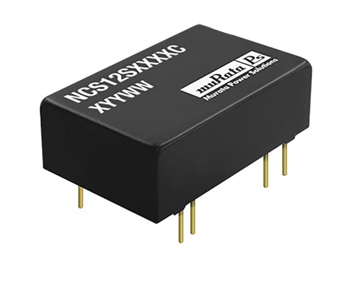 Murata İzoleli DC-DC Dönüştürücüsü, 9 → 36 V dc / 5V dc, 12W, G/Ç İzolasyonu: 1,5kV dc