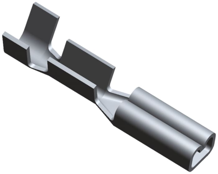 TE Connectivity FASTON .110 Insulated Female Crimp Receptacle, 1.57 x 0.79mm Tab Size, 0.2mm² to 0.6mm²
