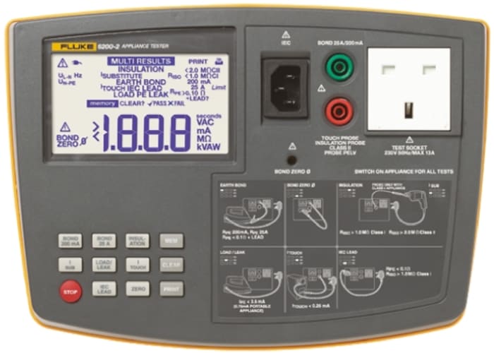 Fluke FLUKE-6200-2 UK Тестер PAT